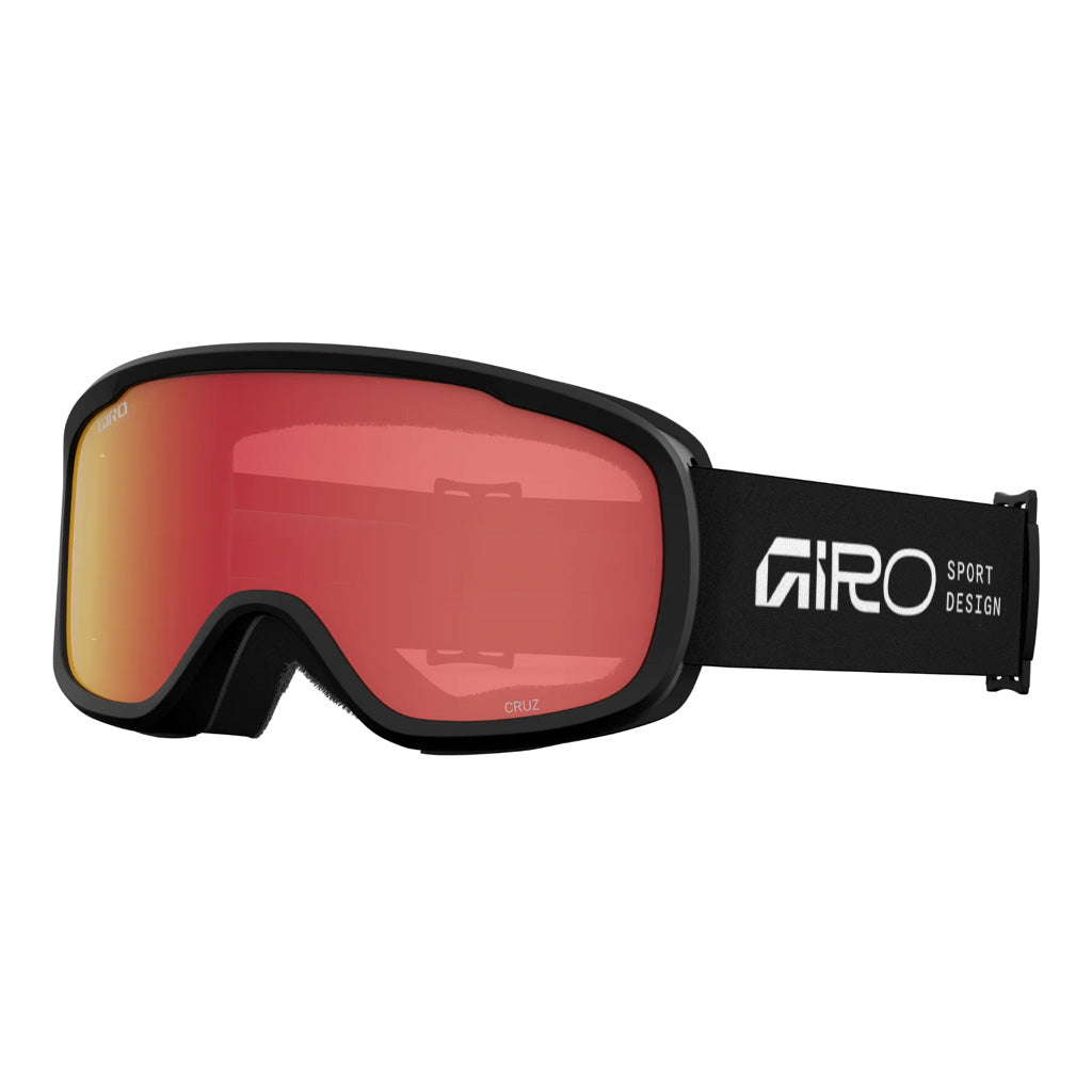 GIRO CRUZ AF - STACKED BLACK/AMBER SCARLETT