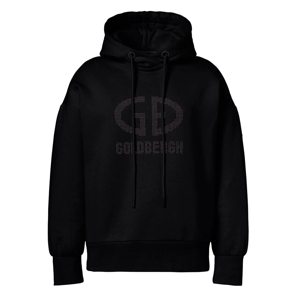 GOLDBERGH GIORGIA HOODED SWEATER - BLACK