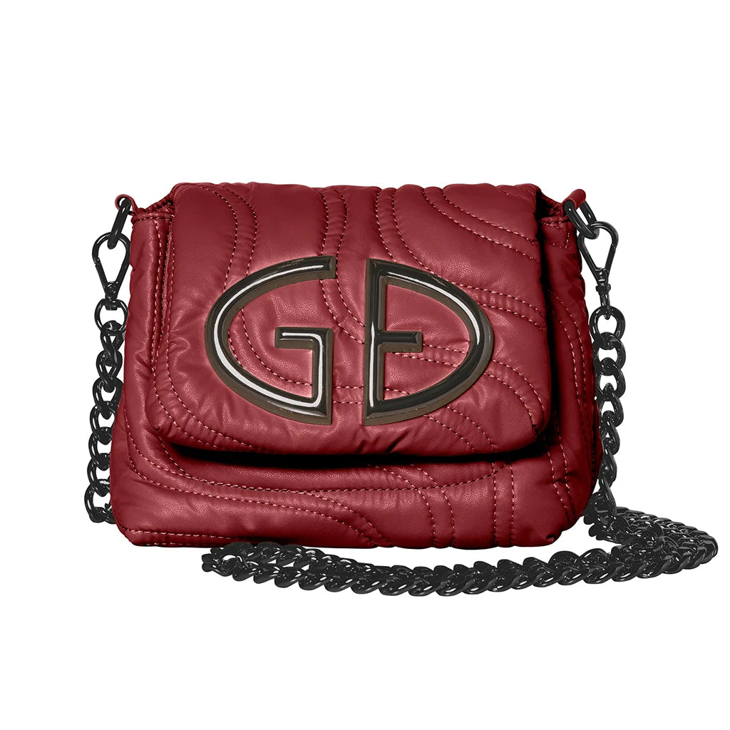 GOLDBERGH ORECCHIETTE CLUTCH - VINO ROSSO