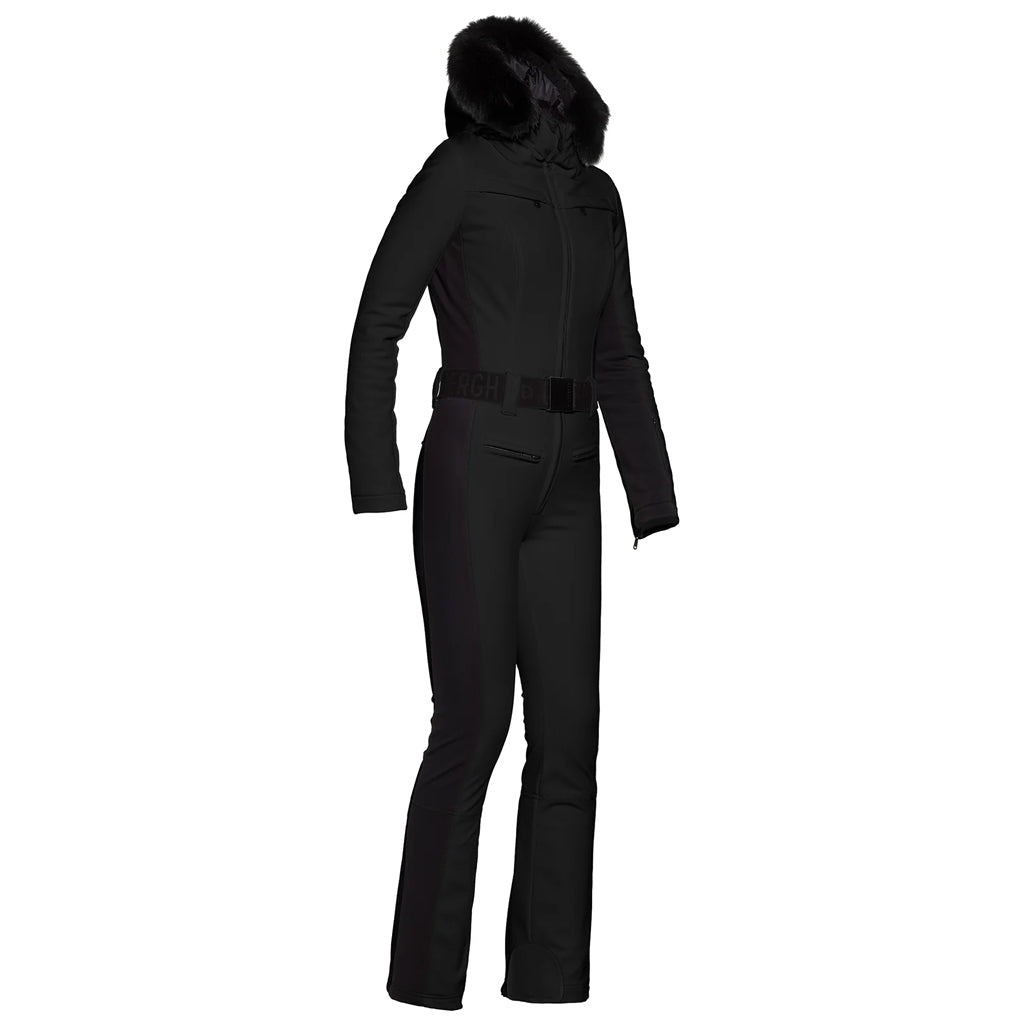 GOLDBERGH PARRY SKI SUIT FAUX FUR - BLACK