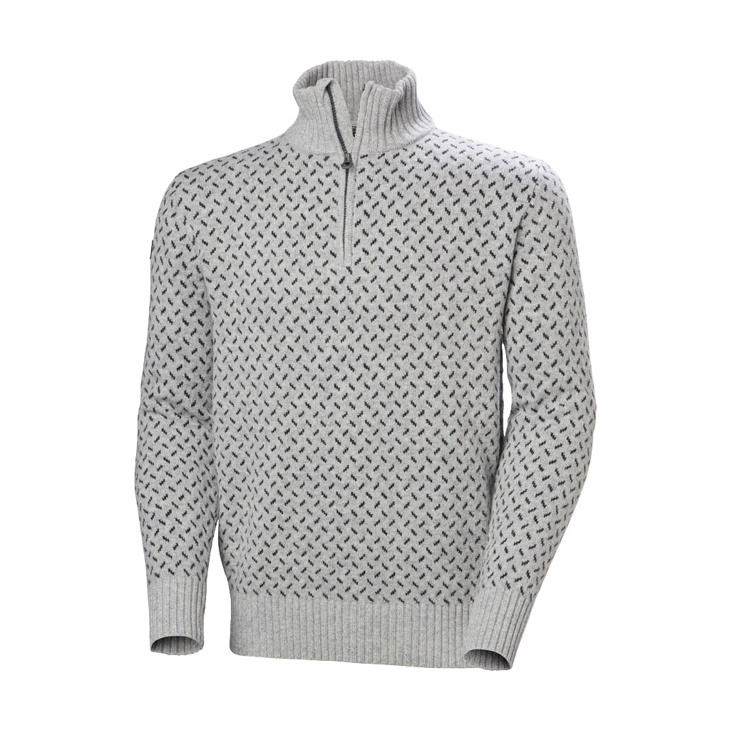 HELLY HANSEN MS ARCTIC ICELANDER 1/2 ZIP-GREY MELANGE