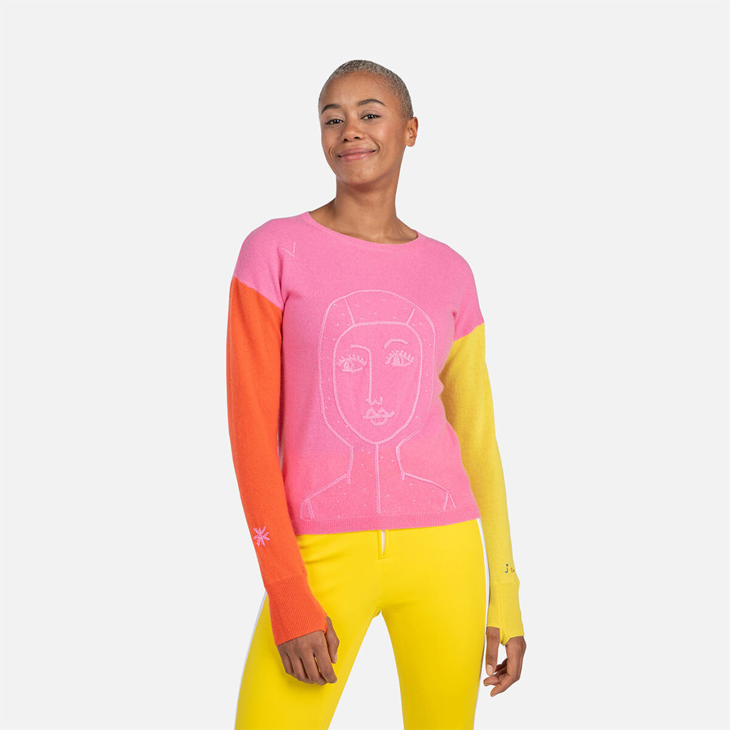 ROSSIGNOL WS JCC LINA PULL - NEW PINK