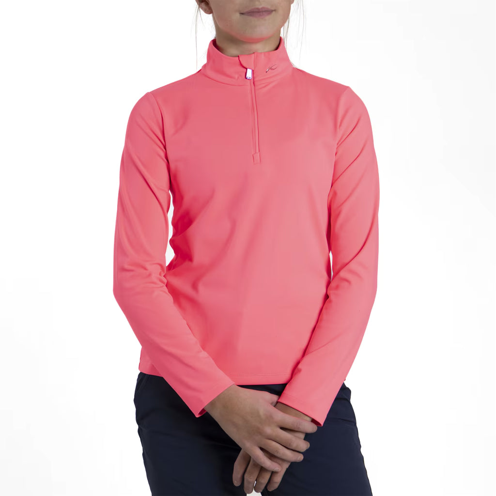 KJUS JNR ALEXIS MIDLAYER - CYBER PINK