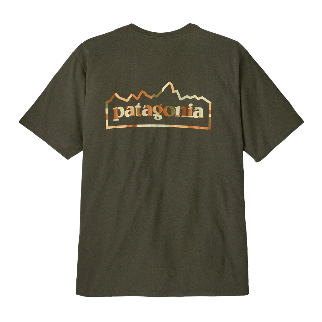PATAGONIA MS UNITY FITZ RESPONSIBILITY TEE - BASIN GREEN