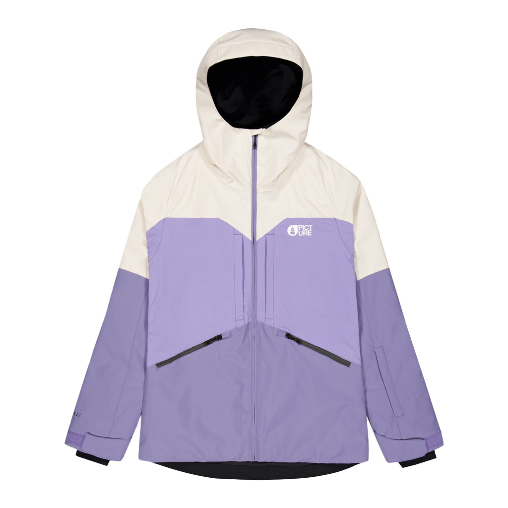 PICTURE WS SITKAH JACKET VANILLA PAISLEY PURPLE