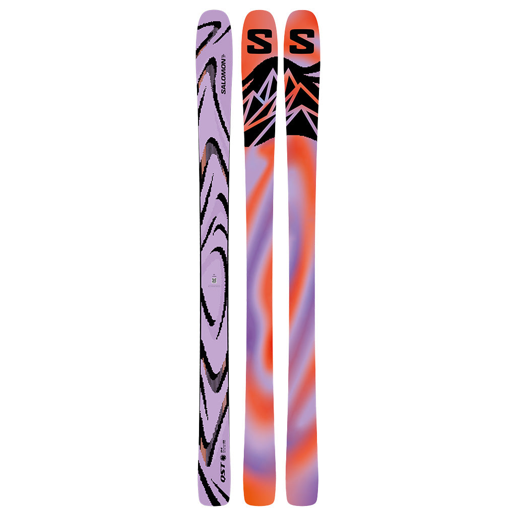 SALOMON QST 94 LILAC/BLACK SKIS 2027