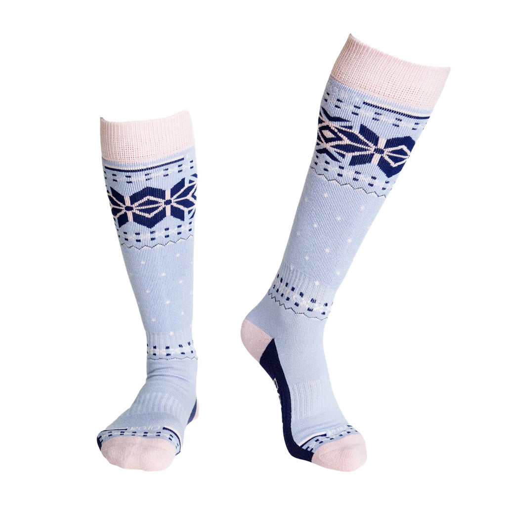 ROJO SNOWFALL SOCKS