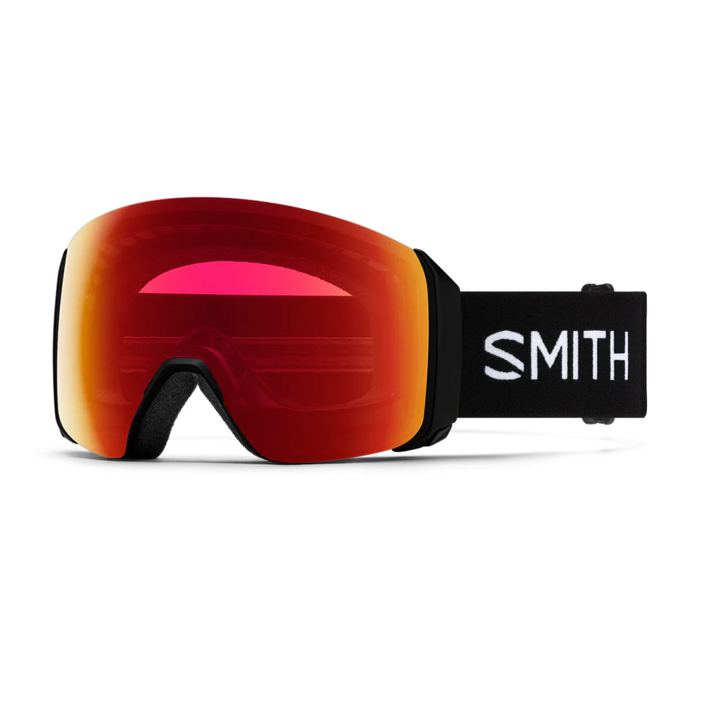 SMITH 4D MAG XL LOW BRIDGE BLK CHROMAPOP PHOTOCHROMIC RED
