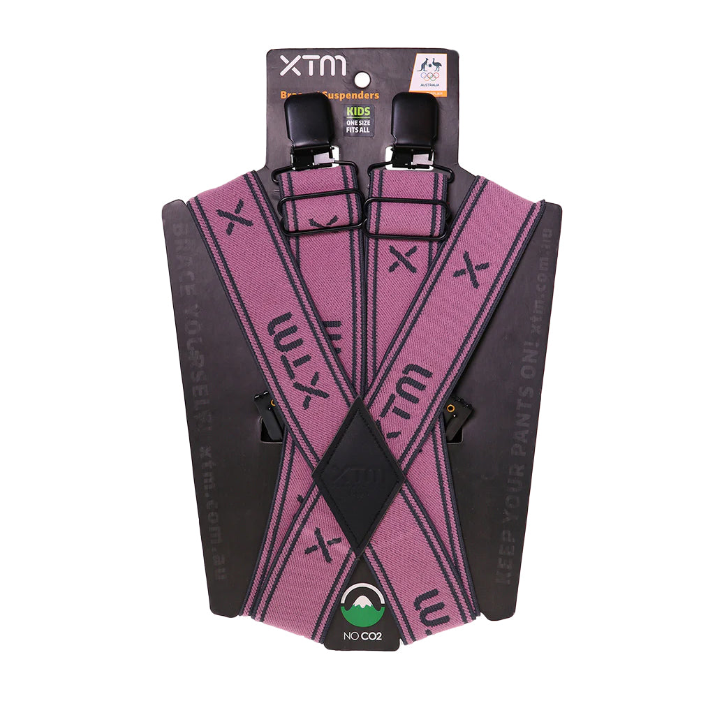 XTM KIDS SUSPENDER BRACES BLUSH