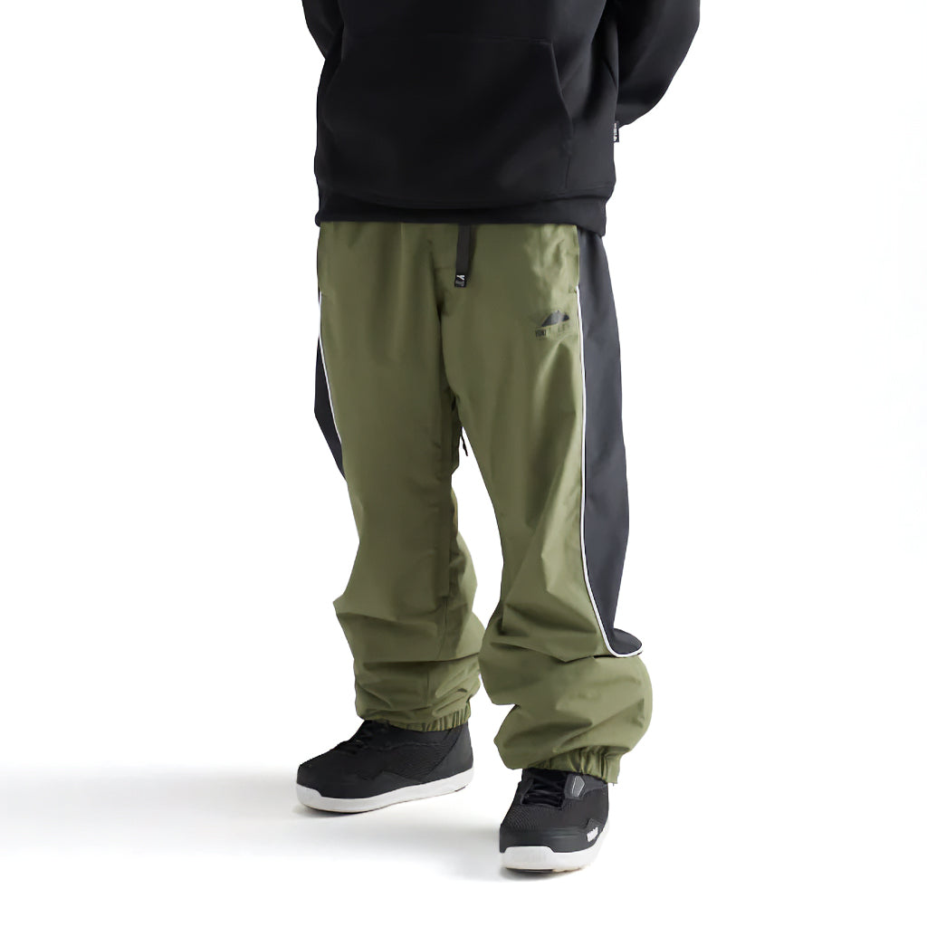 YUKI THREADS EDDIE PANT-BLACK/GUM TREE