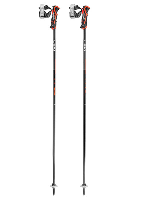 LEKI AIRFOIL 3D TRIGGER POLES - BLK-ANTH-RED