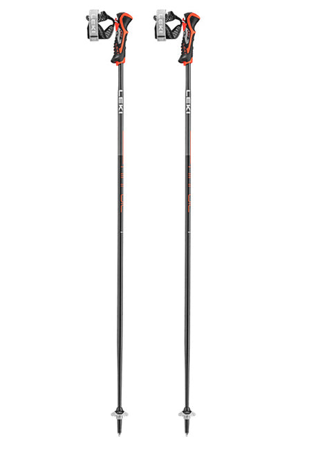 LEKI AIRFOIL 3D TRIGGER POLES - BLK-ANTH-RED