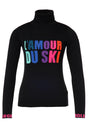 GOLDBERGH AMOUR LONG SLEEVE KNIT - BLACK