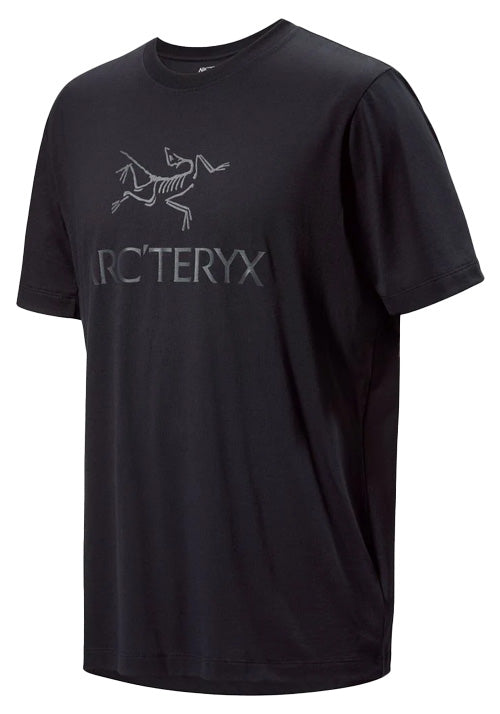 ARCTERYX MS ARC'WORD LOGO SS TEE - BLACK
