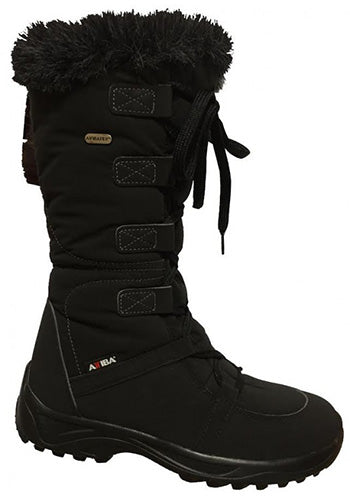 ATTIBA VENICE SIDE ZIP BOOT BLACK