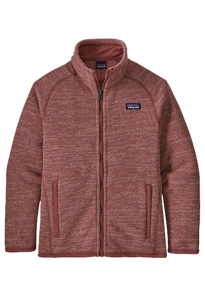 PATAGONIA GIRLS BETTER SWEATER FULL ZIP ROSEHIP