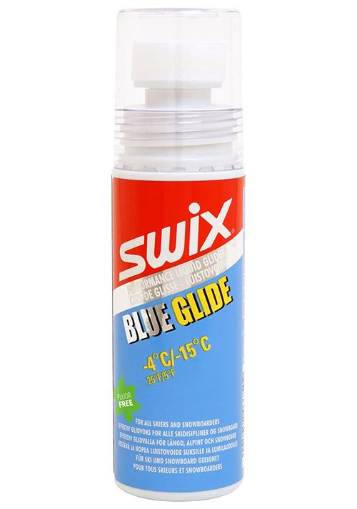SWIX BLUE LIQUID GLIDE WAX (-6/-15C) 80ML