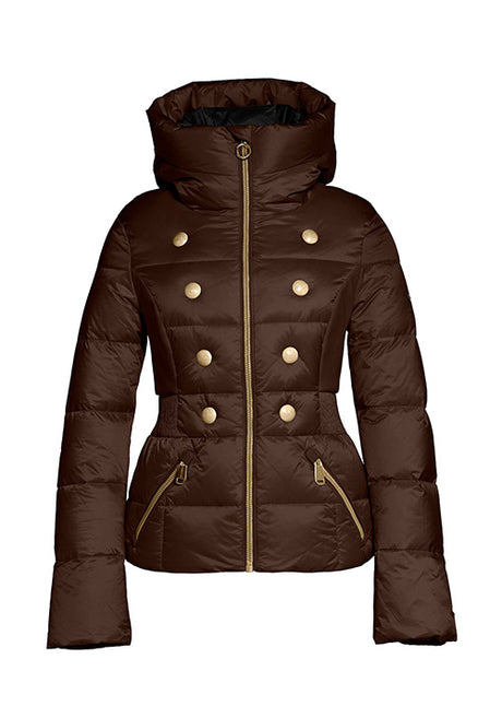 GOLDBERGH BOUTON SKI JACKET - DARK BROWN