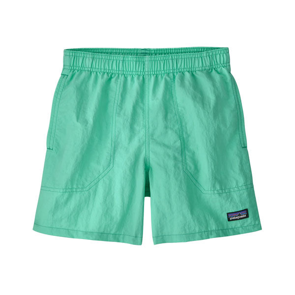 PATAGONIA BOYS BAGGIES BOARD SHORTS 5" EARLY TEAL