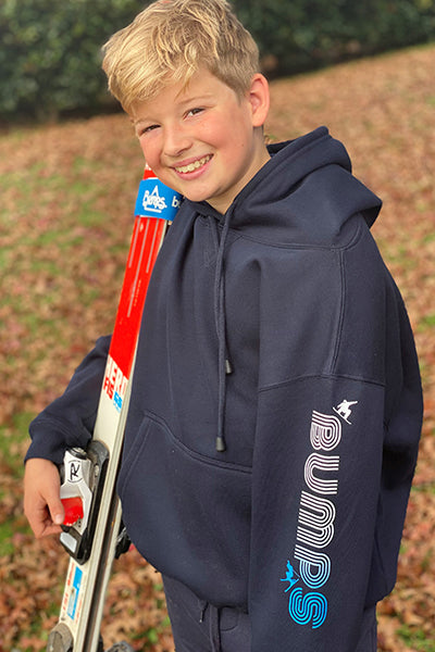 BUMPS LIMITED EDITION KIDS HOODIE NAVY