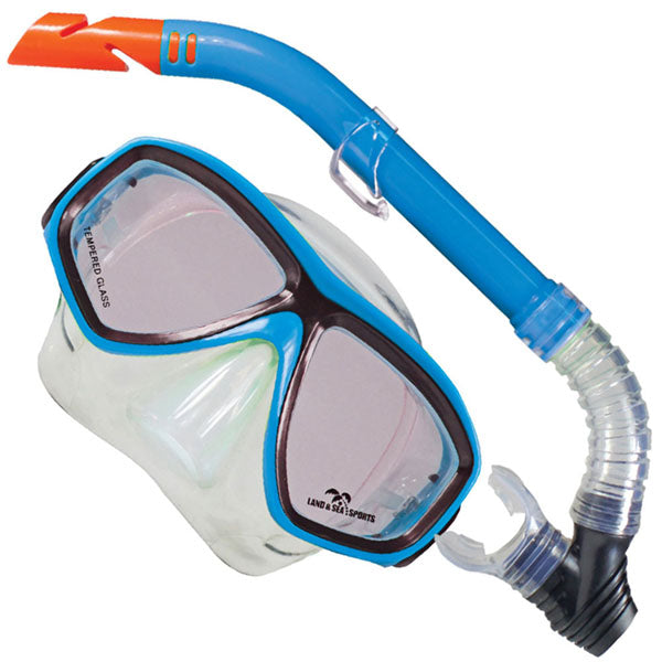 CLEARWATER SILICONE MASK/SNORKEL SET