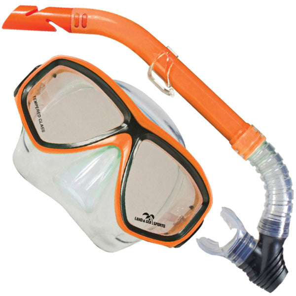 CLEARWATER SILICONE MASK/SNORKEL SET