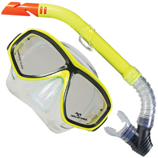 CLEARWATER SILICONE MASK/SNORKEL SET