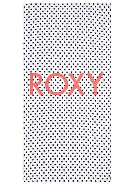 ROXY COLD WATER PRINTED TOWEL WHITE SPOTS