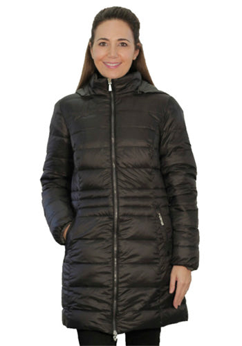 SABENA 3/4 DOWN REVERSIBLE COAT