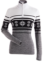 NILS DEER VALLEY SWEATER - BLACK WHITE
