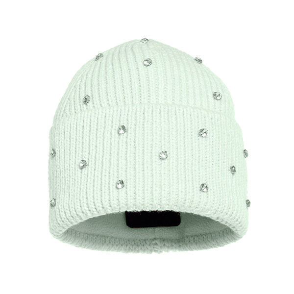 GOLDBERGH DREAM BEANIE WITH STRASS CRYSTALS