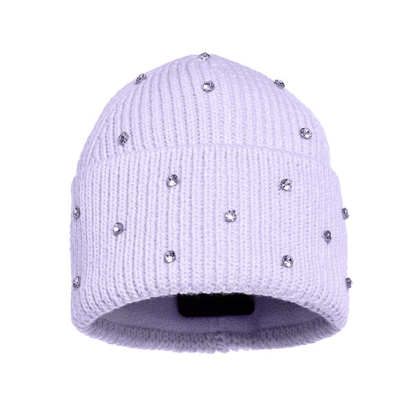 GOLDBERGH DREAM BEANIE WITH STRASS CRYSTALS