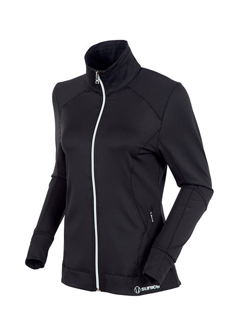 SUNICE ELENA MID-LAYER - BLACK