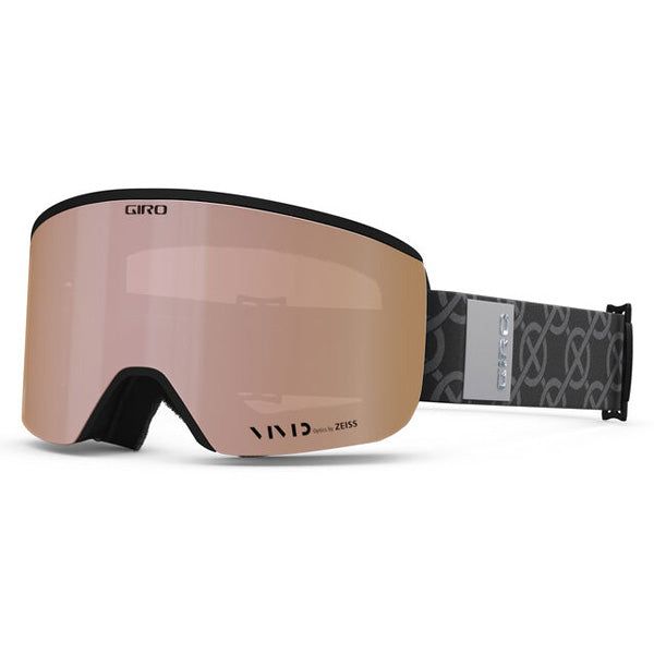 GIRO ELLA BLACK  MONOGRAM / VIVID ROSE GOLD w INFRARED
