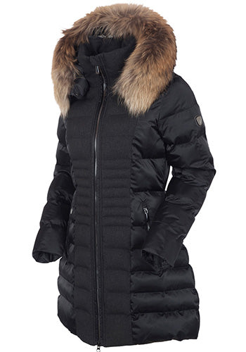SUNICE WS EVA 3/4 COAT REAL FUR