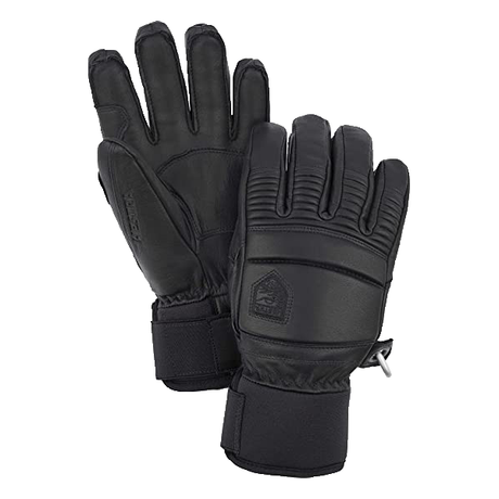 HESTRA FALL LINE LEATHER GLOVE - BLACK