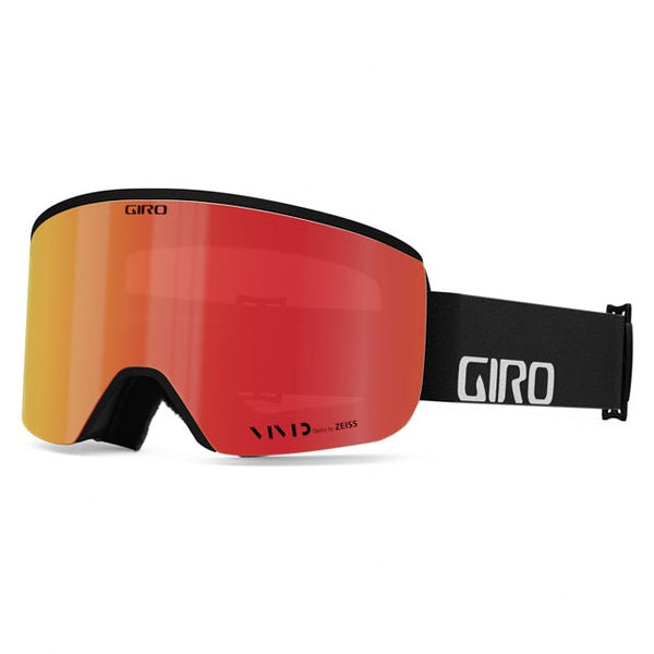 GIRO AXIS BLACK WORDMARK VIV EMBER w VIV INFRA ASIAN FIT