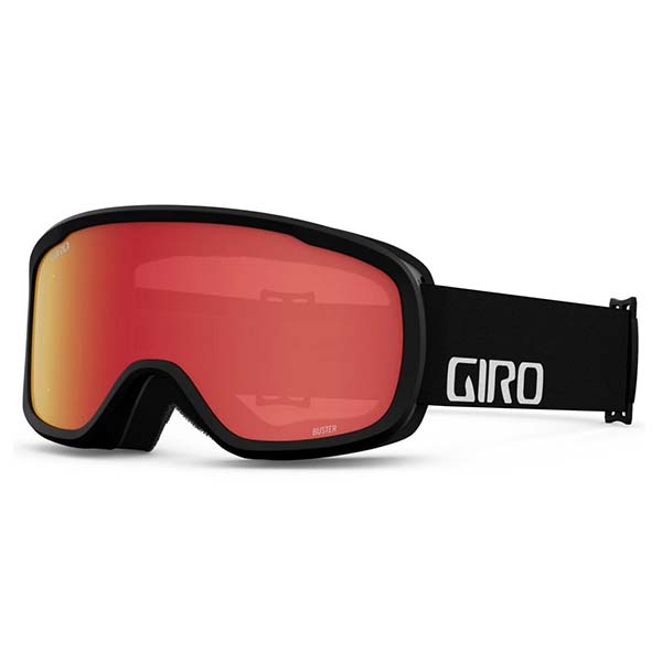 GIRO BUSTER BLOCKS BLACK/AMBER SCARLETT GOGGLES