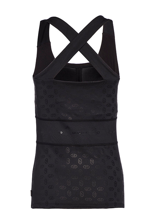 GOLDBERGH DESTINY SLEEVELESS TOP BLACK