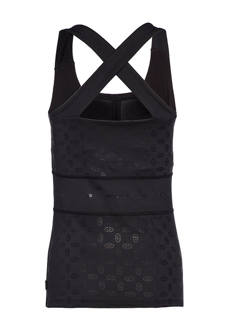 GOLDBERGH DESTINY SLEEVELESS TOP BLACK