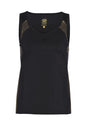 GOLDBERGH SELKIS TANKTOP BLACK/GOLD