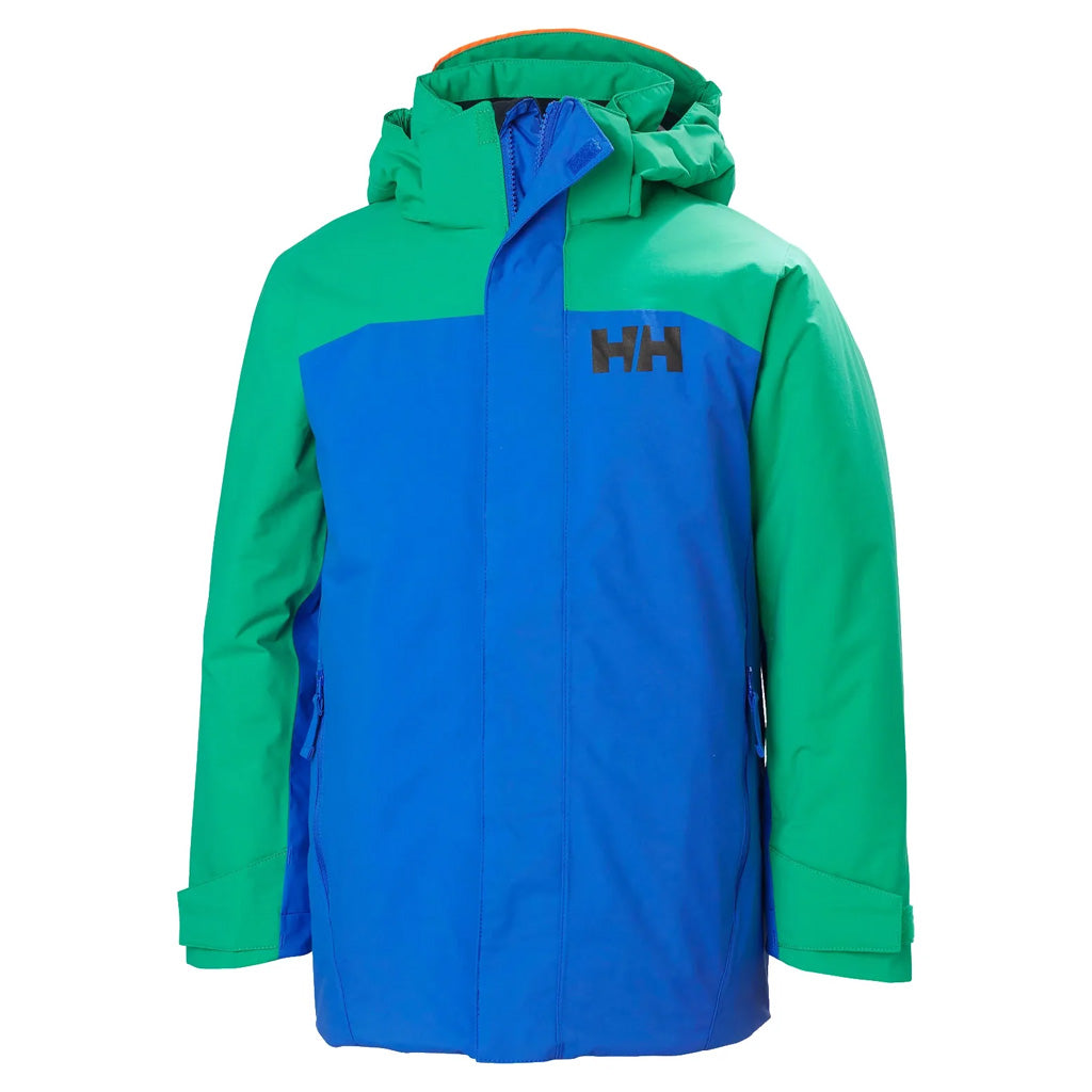 HELLY HANSEN JNR LEVEL JACKET COBALT