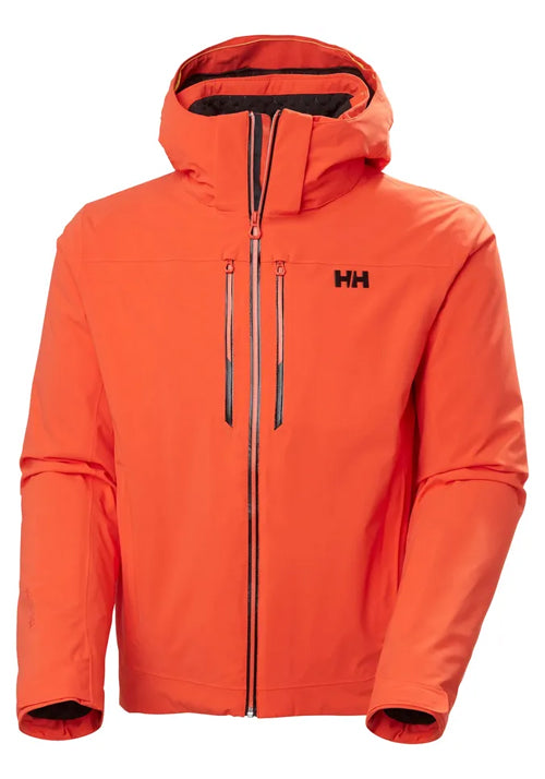 HELLY HANSEN M ALPHA LIFALOFT JACKET CHERRY TOMATO