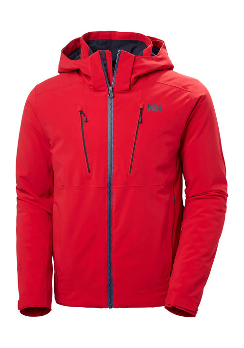 HELLY HANSEN MS ALPHA 4.0 JACKET RED
