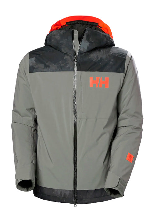 HELLY HANSEN MS POWDREAMER 2.0 JACKET - CONCRETE
