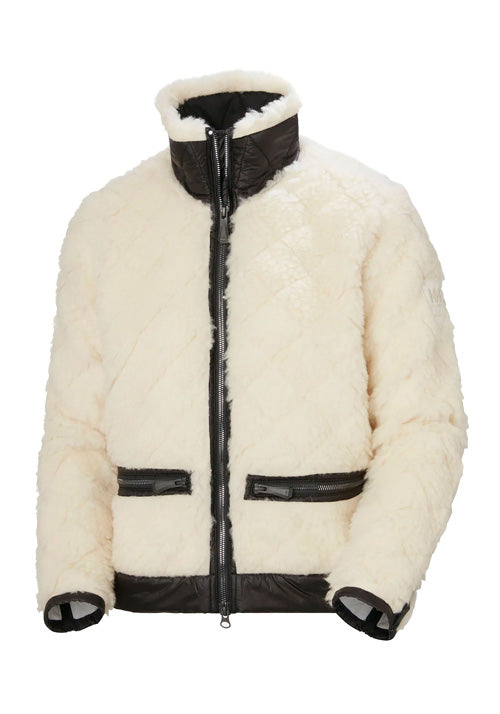 HELLY HANSEN W DIAMOND PILE JACKET-SNOW