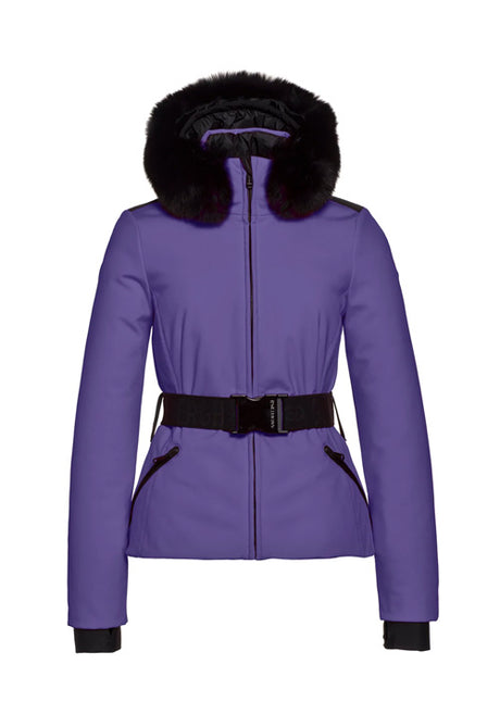 GOLDBERGH HIDA JACKET FAUX FUR - AMETHYST