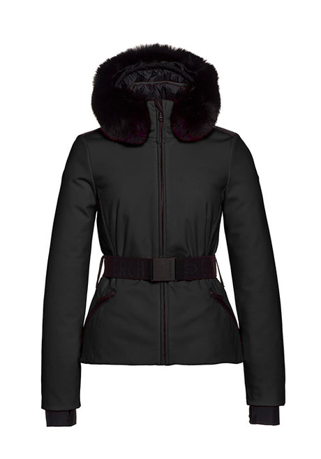 GOLDBERGH HIDA JACKET FAUX FUR - BLACK