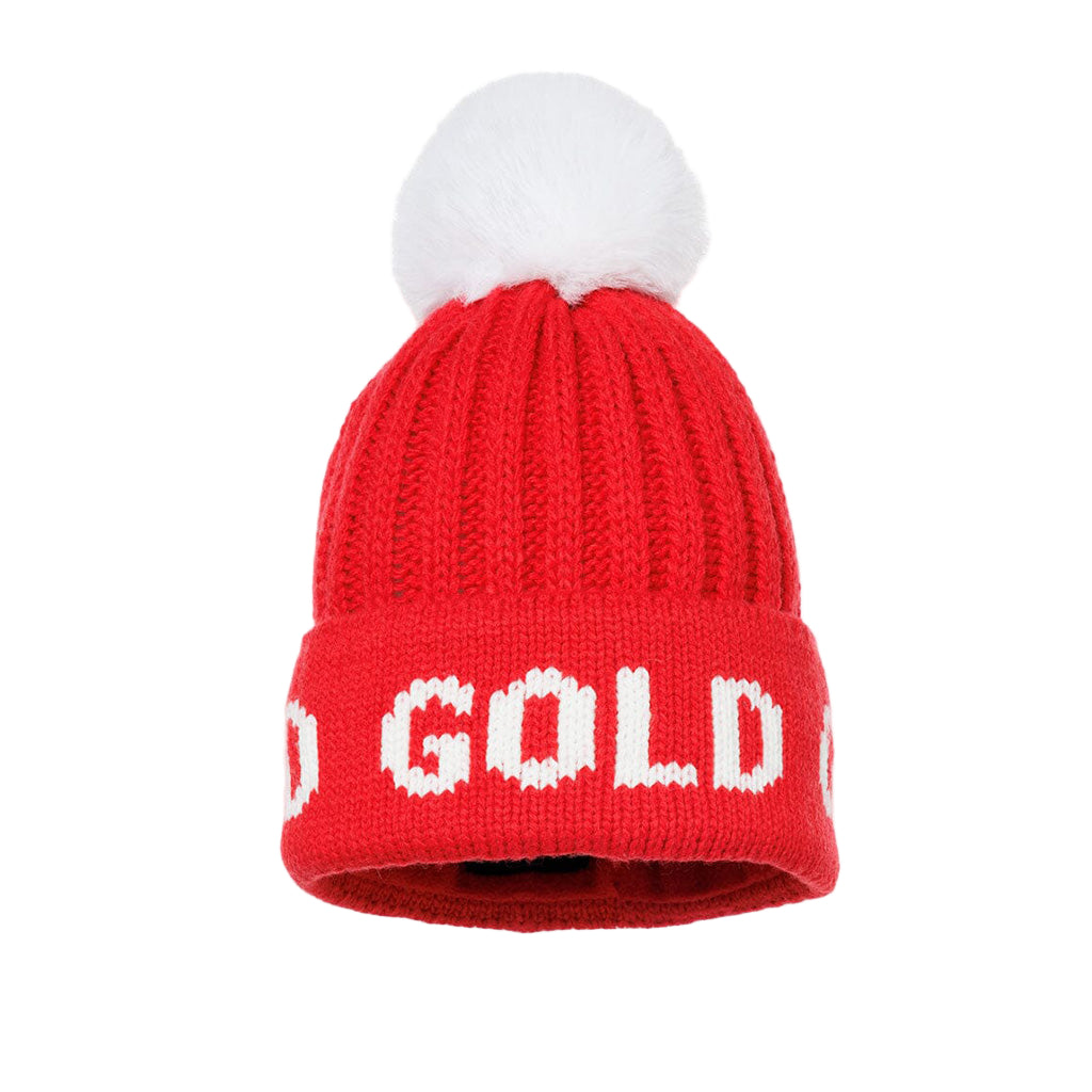 GOLDBERGH HODD POM BEANIE FLAME/WHITE