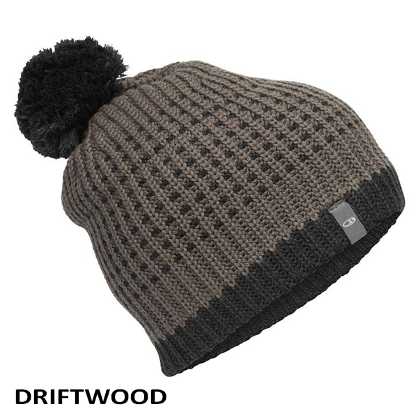 ICEBREAKER AFFINITY POM BEANIE